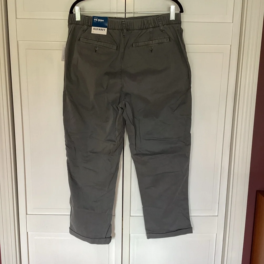 NWT Old Navy Gray OG Chino - Picture 2 of 3